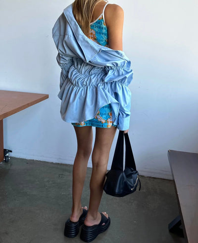 Gersiya - Trendy Scrunched Blouse