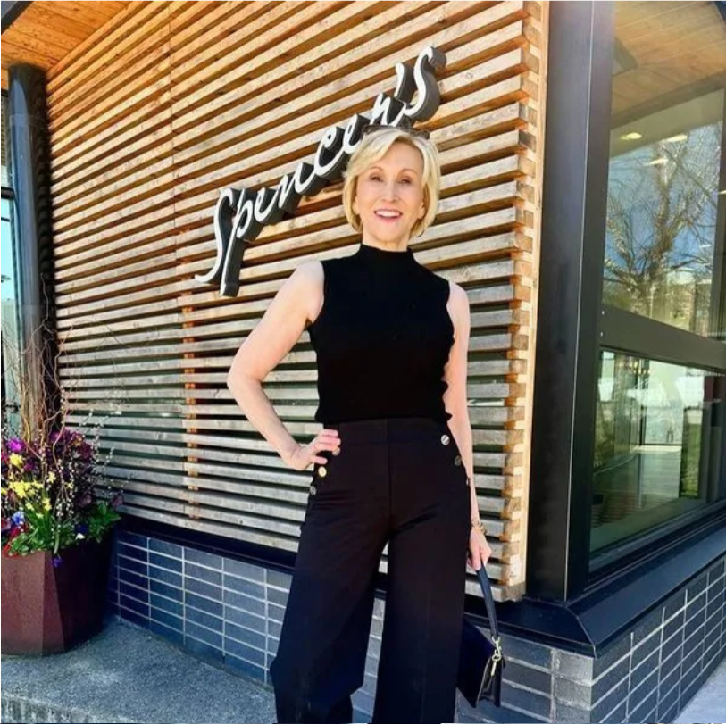 Cosima -  Button Wide Leg Pants