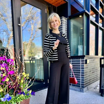 Cosima -  Button Wide Leg Pants