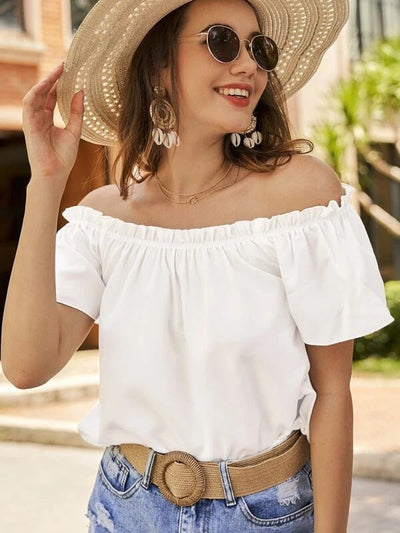Freyja | Off-the-Shoulder Blouse with an Elegant Fit