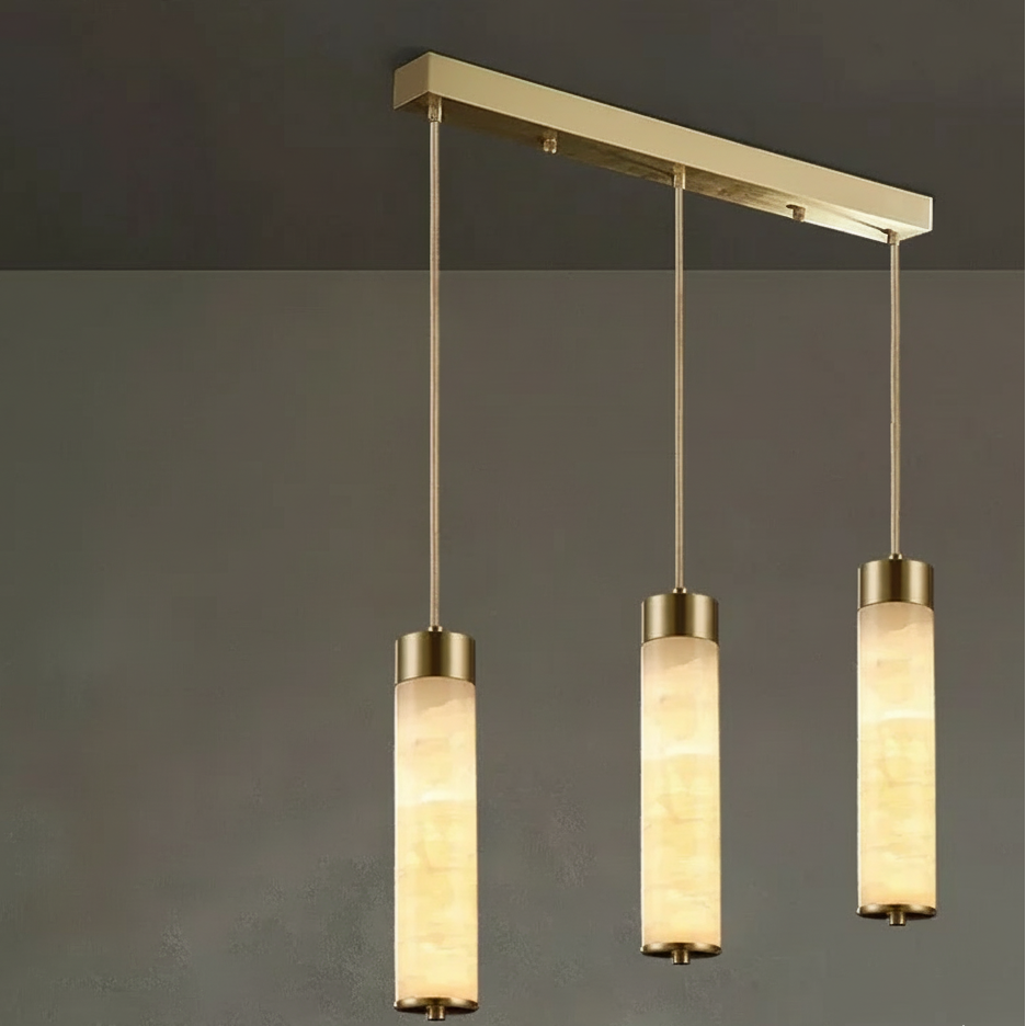 Elira - Spanish Stone Pendant Light