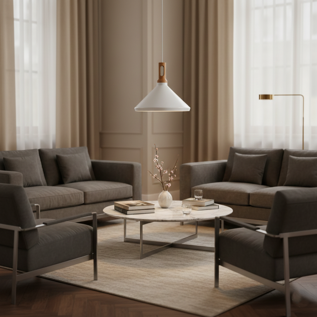 Virelle - Nordic Cone Metal Pendant Light