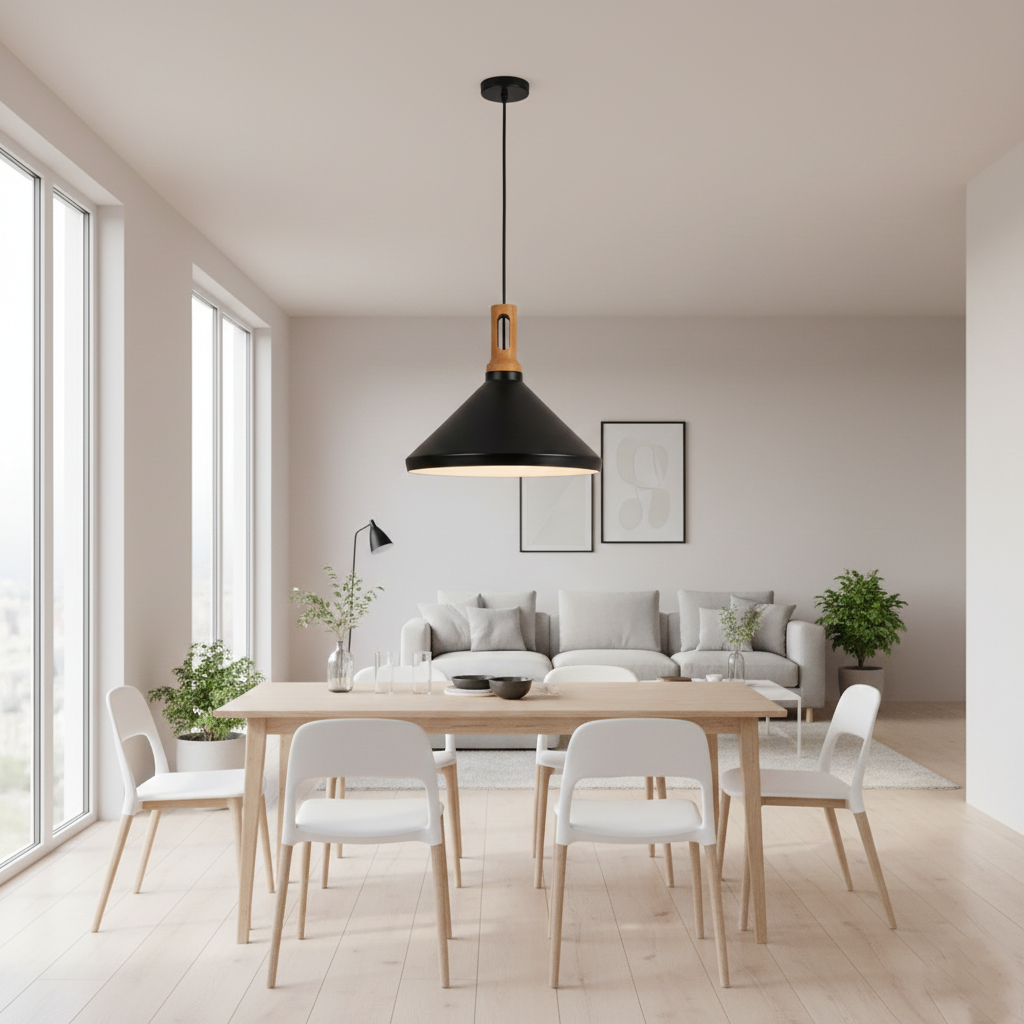 Virelle - Nordic Cone Metal Pendant Light