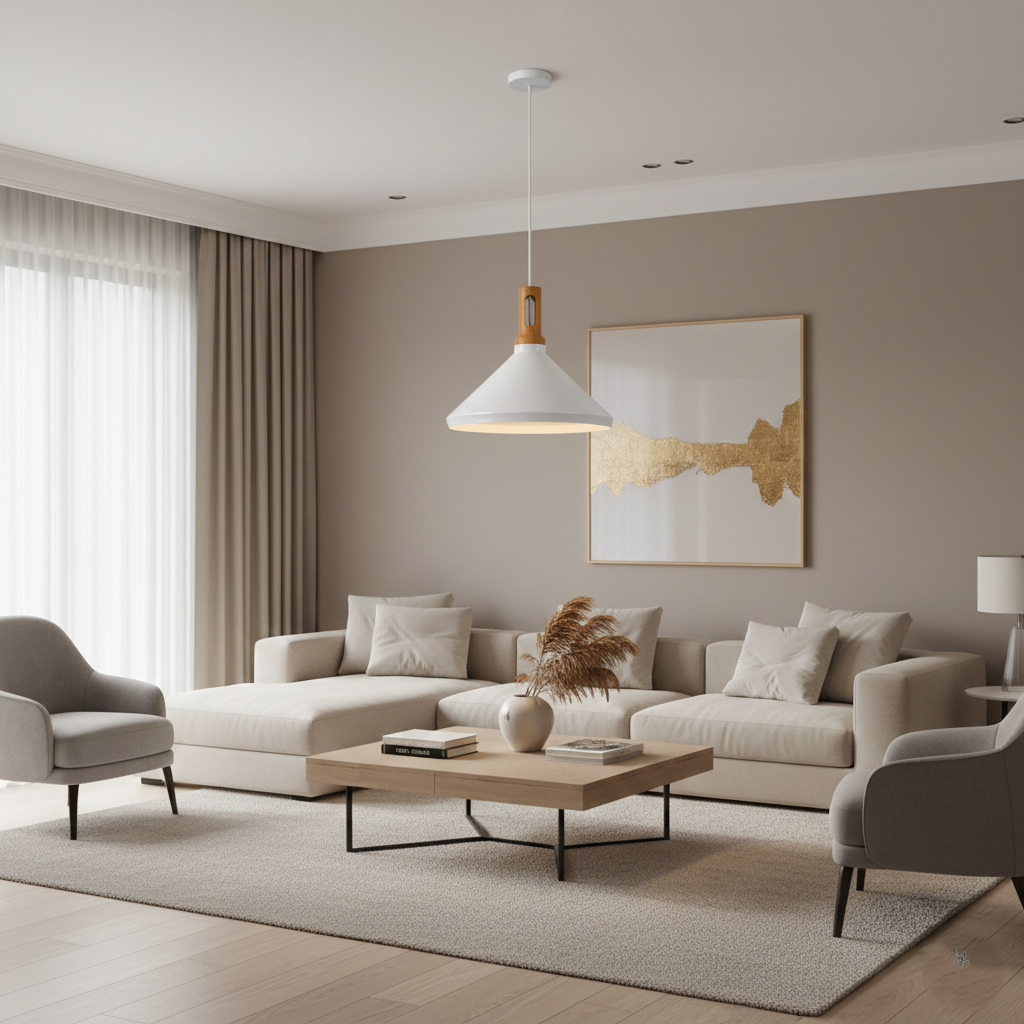 Virelle - Nordic Cone Metal Pendant Light