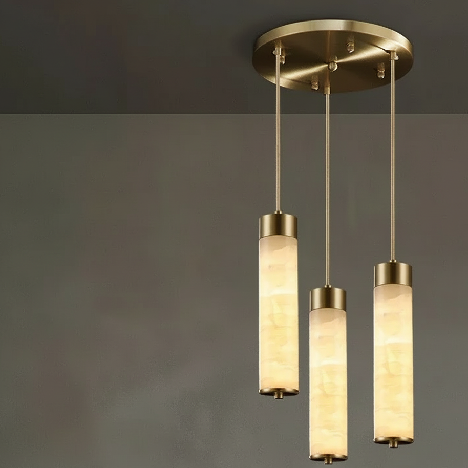 Elira - Spanish Stone Pendant Light