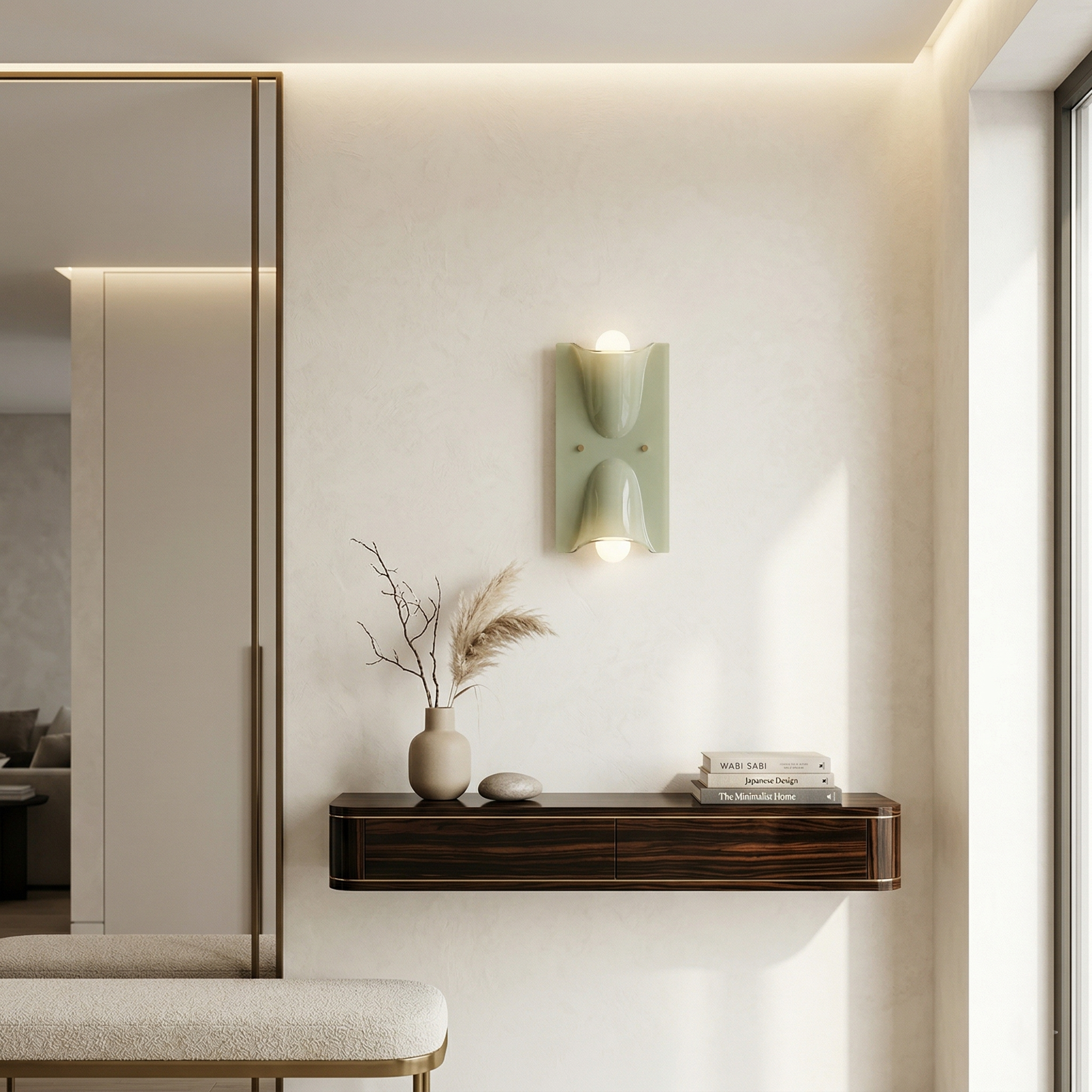 Fiora - Nordic Modern Glass Wall Light