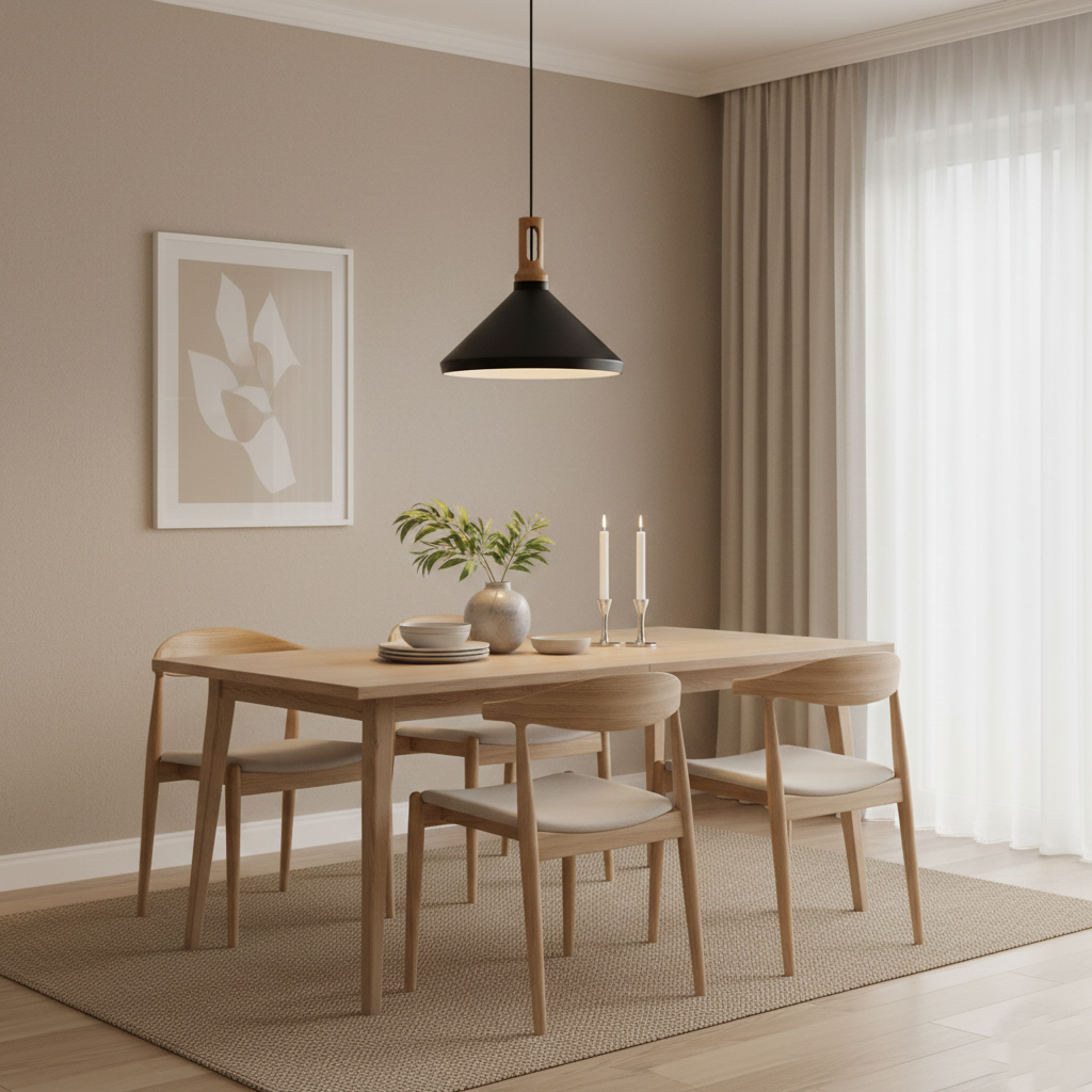 Virelle - Nordic Cone Metal Pendant Light