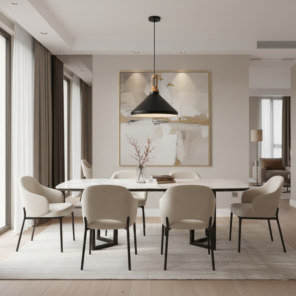 Virelle - Nordic Cone Metal Pendant Light