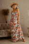 Geneva | Elegante Maxi Jurk met Verfijnde Print