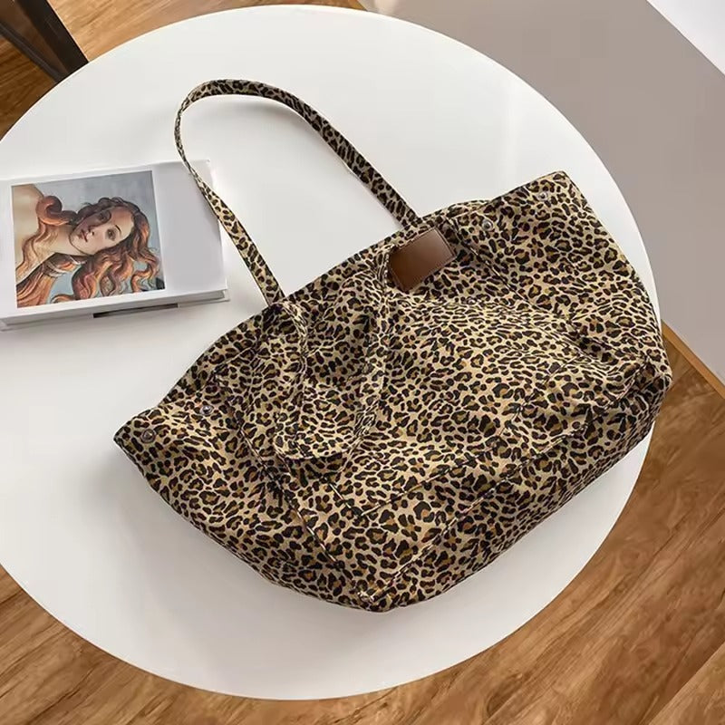 Gianna™ | Stijlvolle Ruime Leopard Schoudertas voor Dames