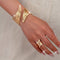 Giselle | Elegant Boho Chic Bracelet &amp; Ring Set for Women 