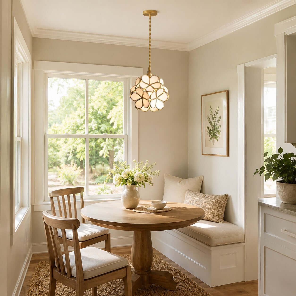 Geloura - Petal Glass Pendant Light