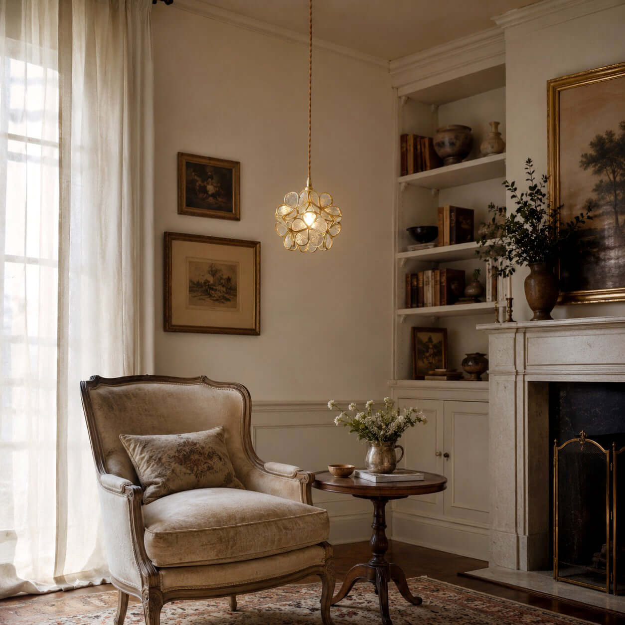 Geloura - Petal Glass Pendant Light