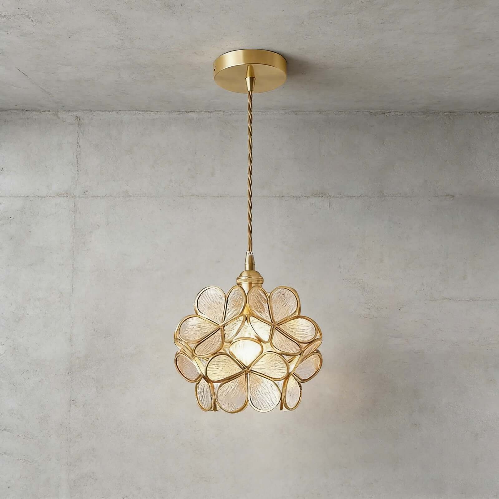 Geloura - Petal Glass Pendant Light