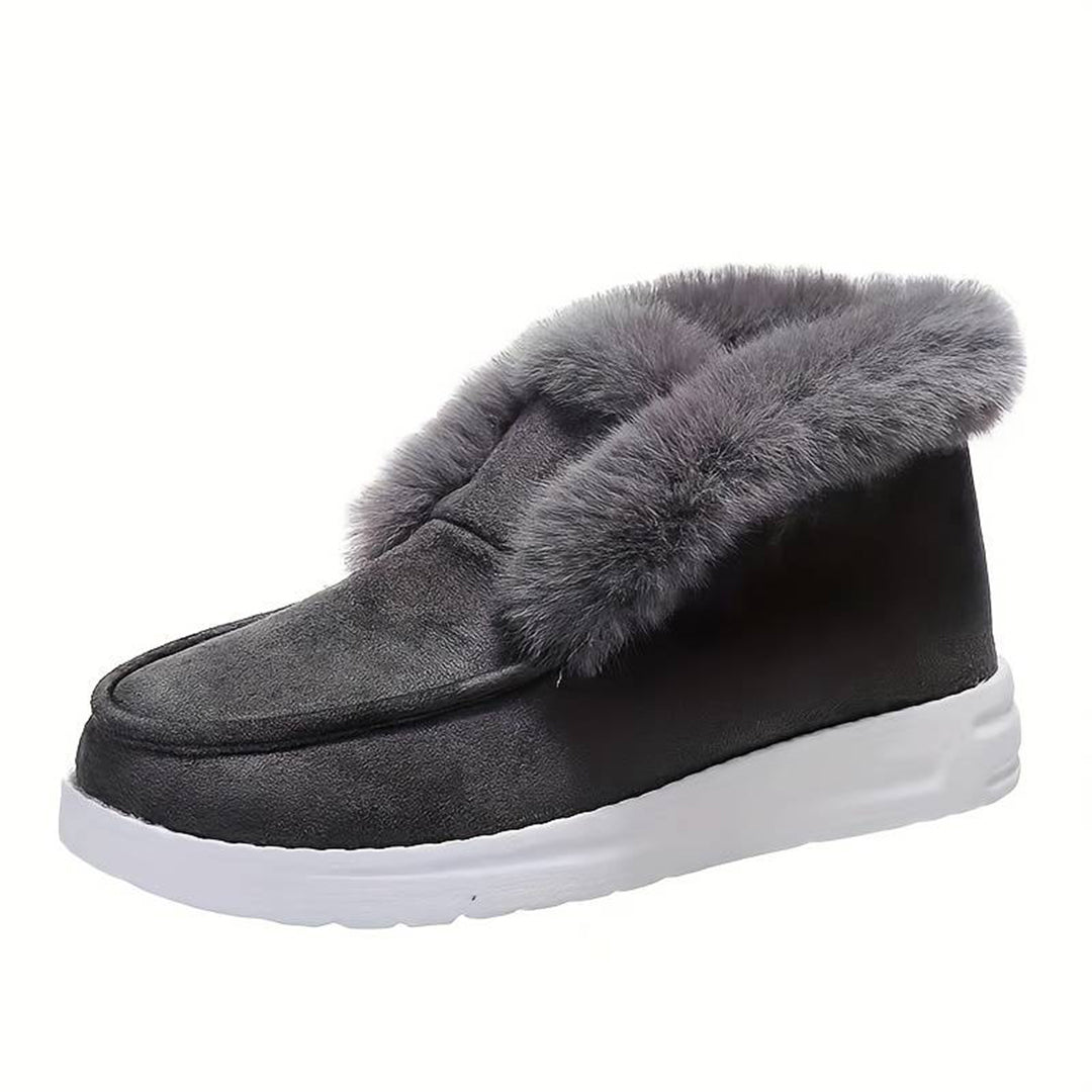 Lancy - Cozy Fluffy Sneakers for Women
