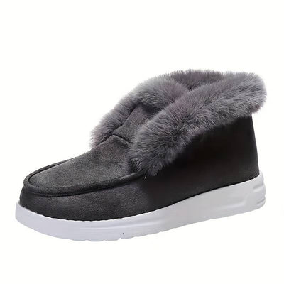 Lancy - Cozy Fluffy Sneakers for Women