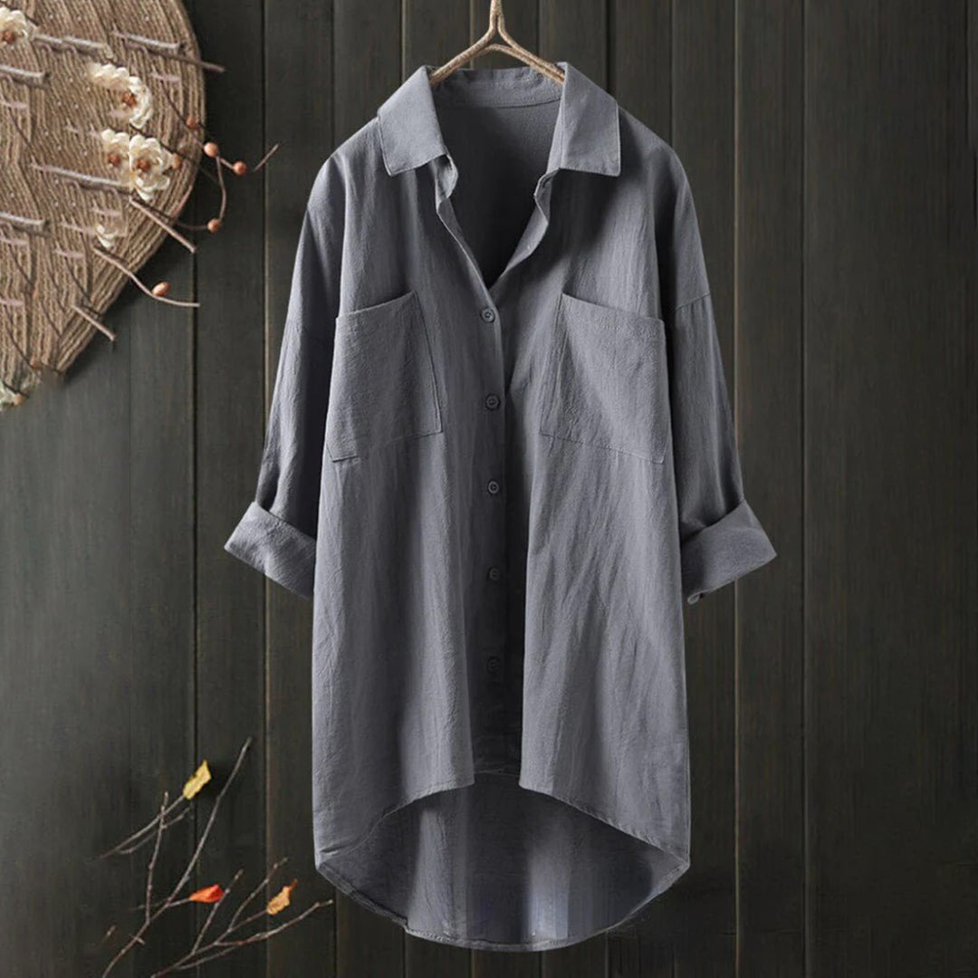 Klassieke witte blouse voor dames | Perfect voor alle seizoenen