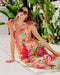 Greta | Bohemian Maxi Jurk met Tropische Print