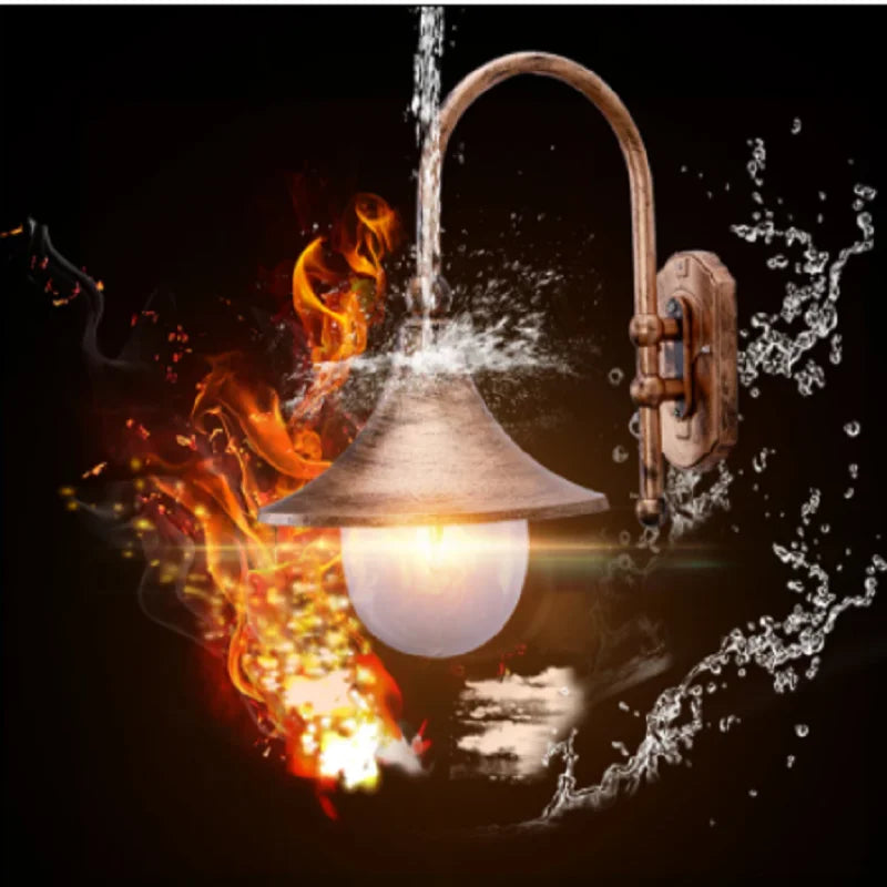 Anlitha - Waterproof Outdoor Wall Lamp