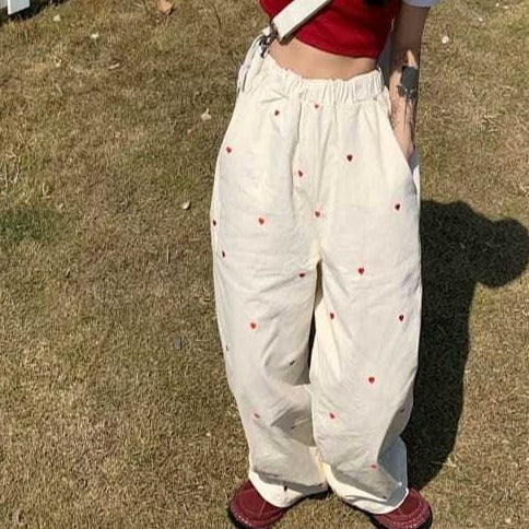 Hyena - Modern Heart Trousers for Women