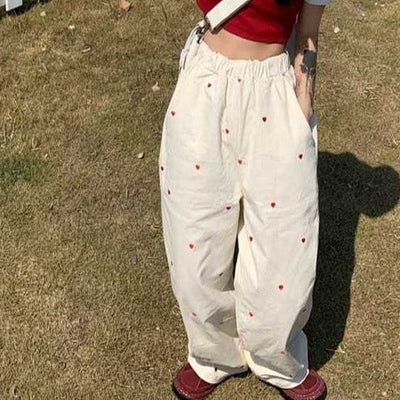 Hyena - Modern Heart Trousers for Women