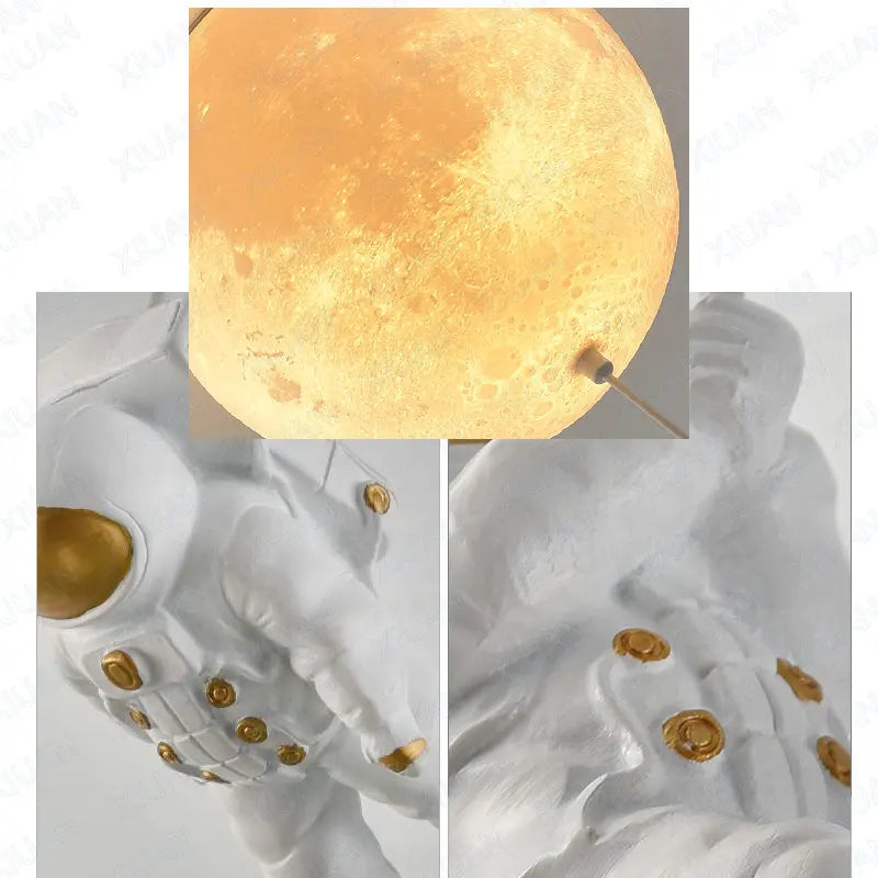 Astravelle - Astronaut Bubble Ceiling Lamp