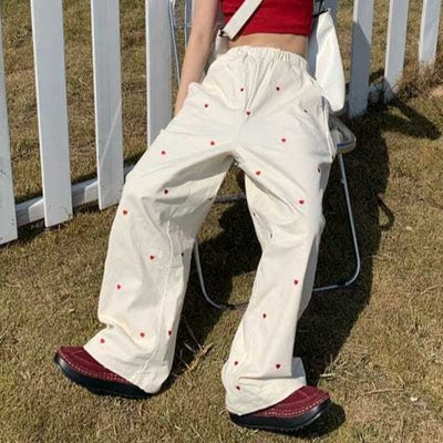 Hyena - Modern Heart Trousers for Women