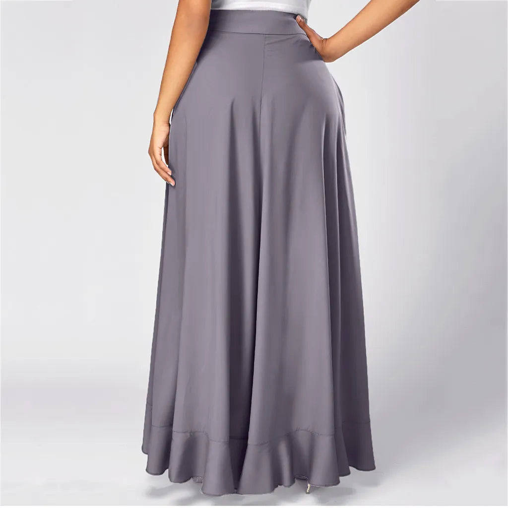 Hernia - Maxi skirt with ruffles