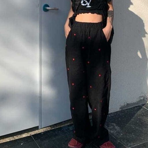 Hyena - Modern Heart Trousers for Women