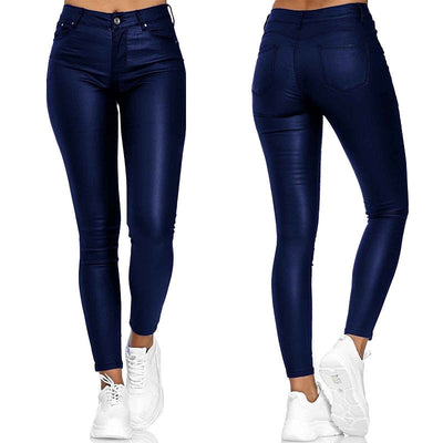 Stretch | Rekbare Leren Broek