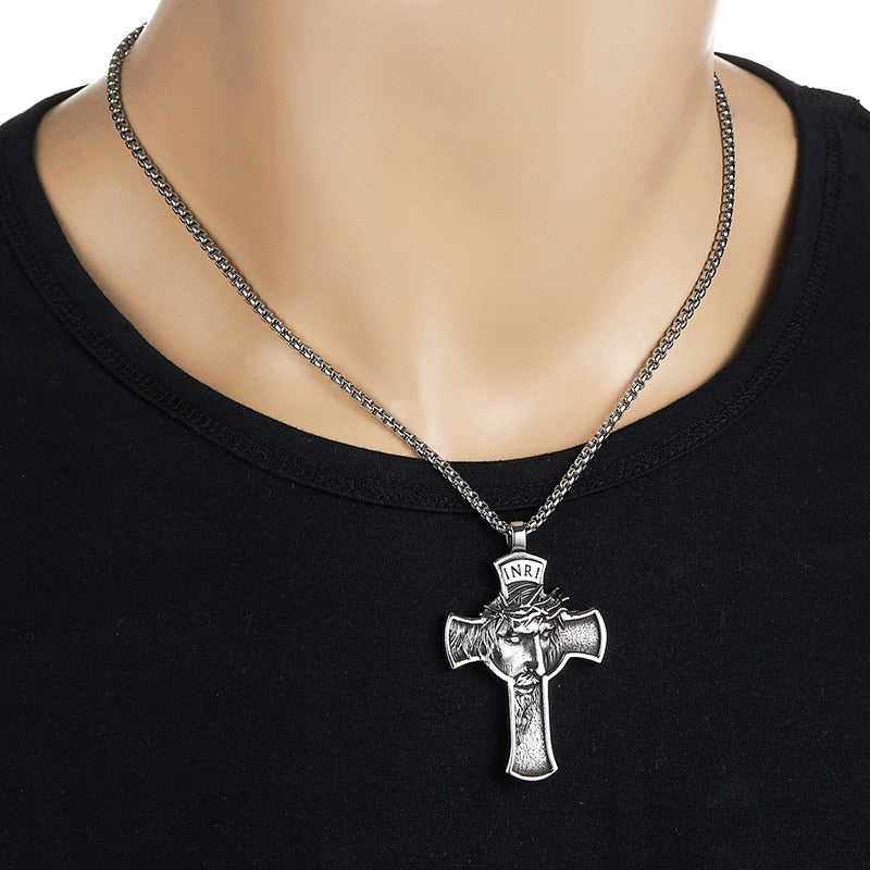 "INRI Devotio" – Katholiek Kruishanger – Geloof & Bescherming