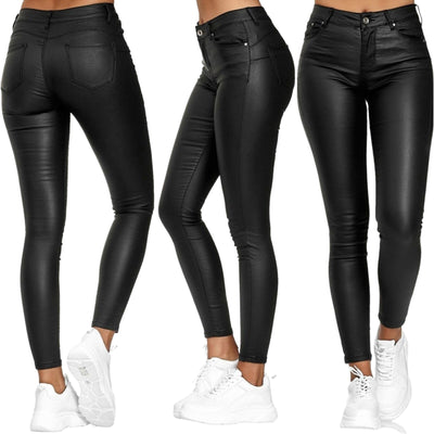 Stretch | Rekbare Leren Broek
