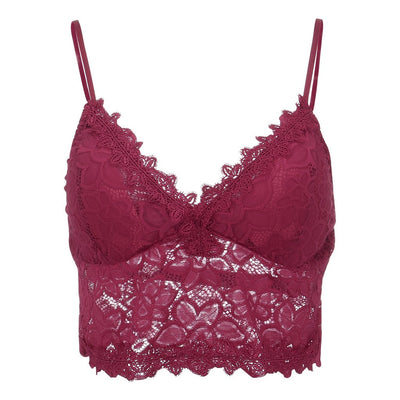 Galia - Seductive Lace Bralette Crop Top