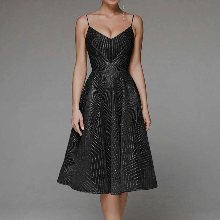 Cattanya - Paillettenjurk Voor Dames - Glanzend & Elegant