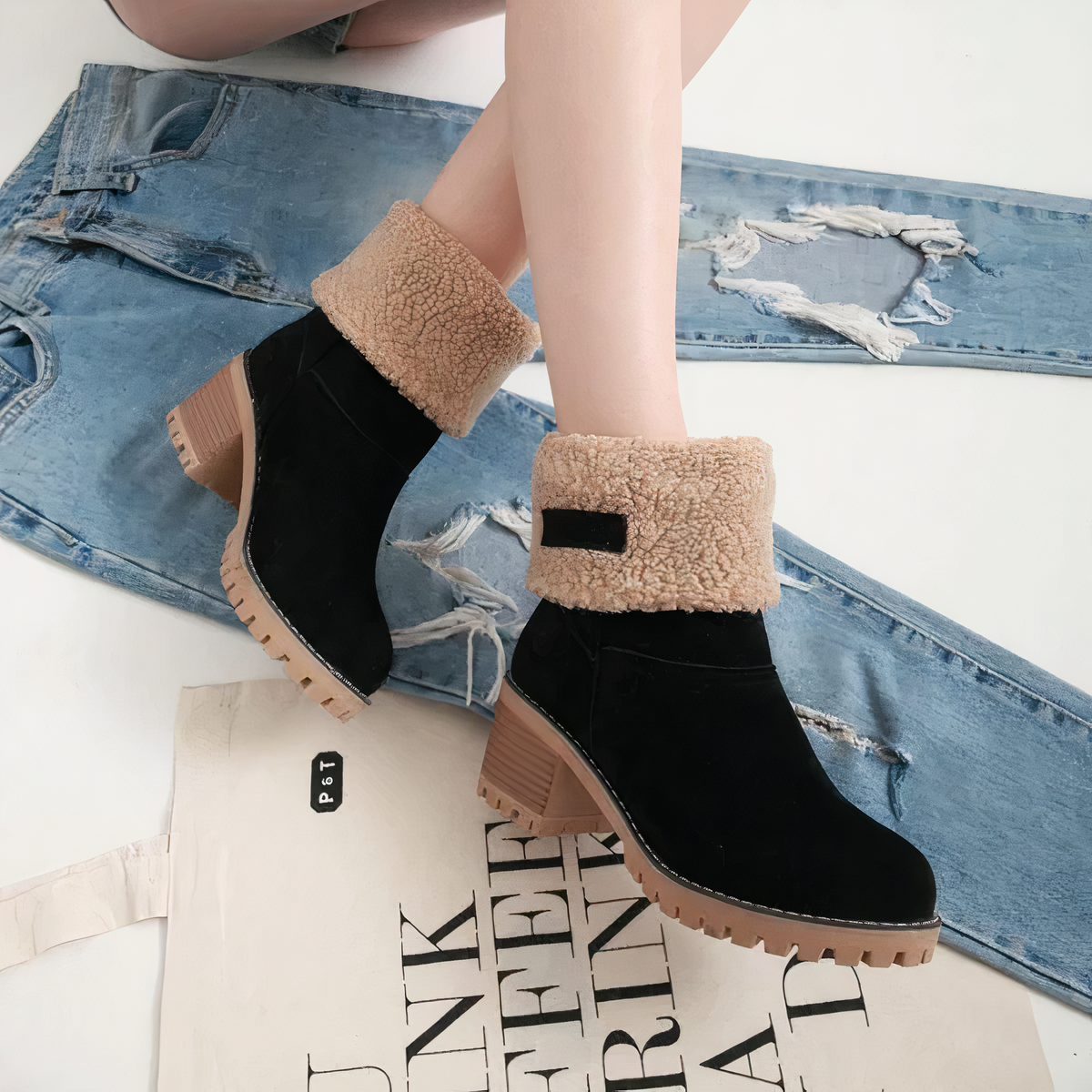 HAVEN - Block heel boots