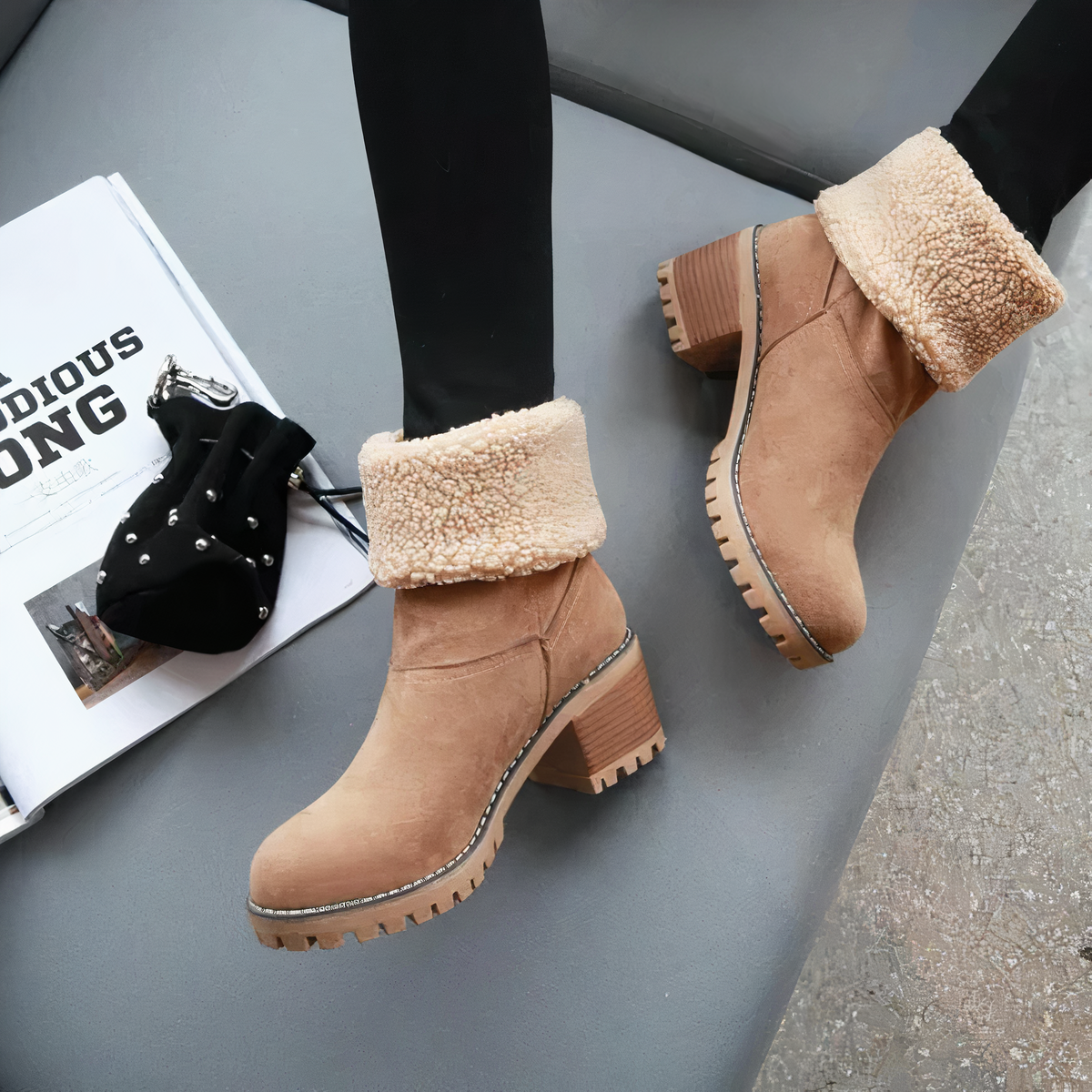HAVEN - Block heel boots