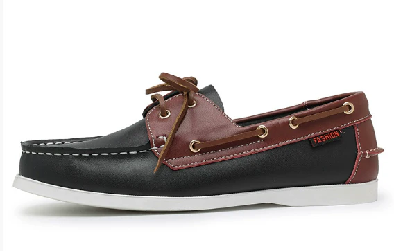 Men's Slip-On Shoe – Nautical Look with Stylish Details