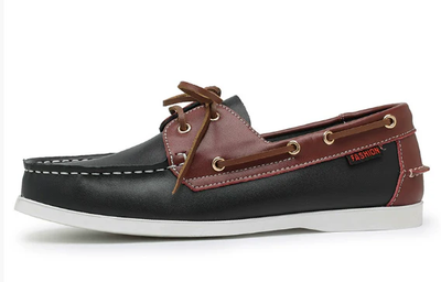 Men's Slip-On Shoe – Nautical Look with Stylish Details