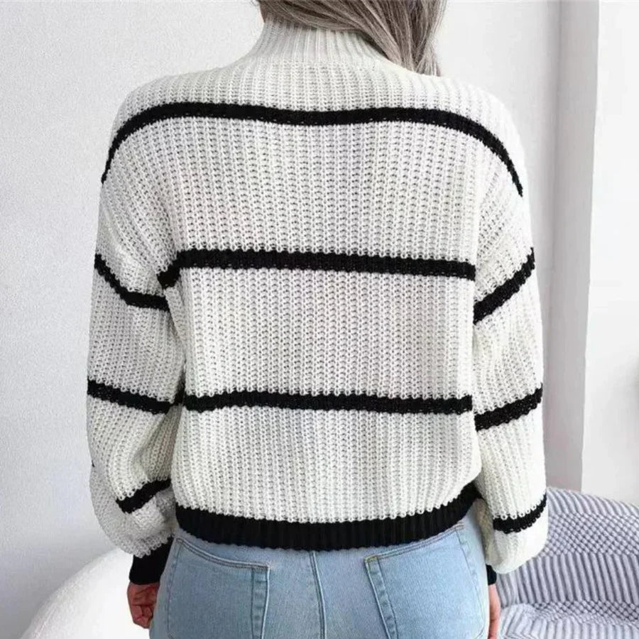 Comfortabele katoenen damestrui met een elegante snit