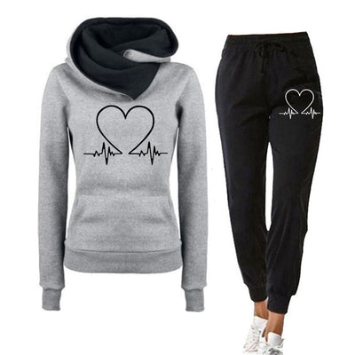 HEARTBEAT - Jogging set with pants for women