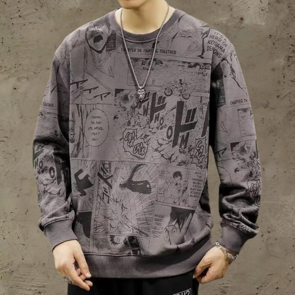 LINDO - Trendy Sweatshirt voor Heren