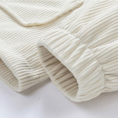 Corduroy herenjack met capuchon - Gevoerd