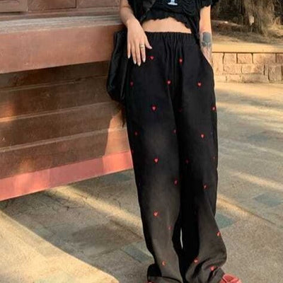 Hyena - Modern Heart Trousers for Women