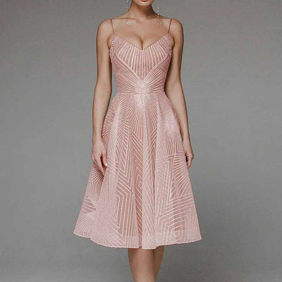 Cattanya - Paillettenjurk Voor Dames - Glanzend & Elegant