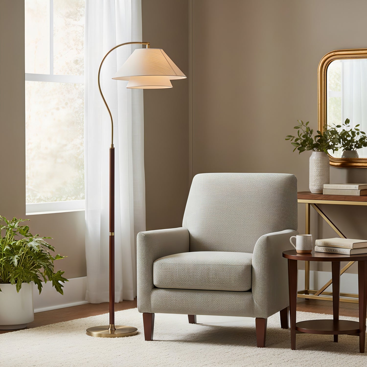 Valdorin - Sculptural Hand Floor Lamp