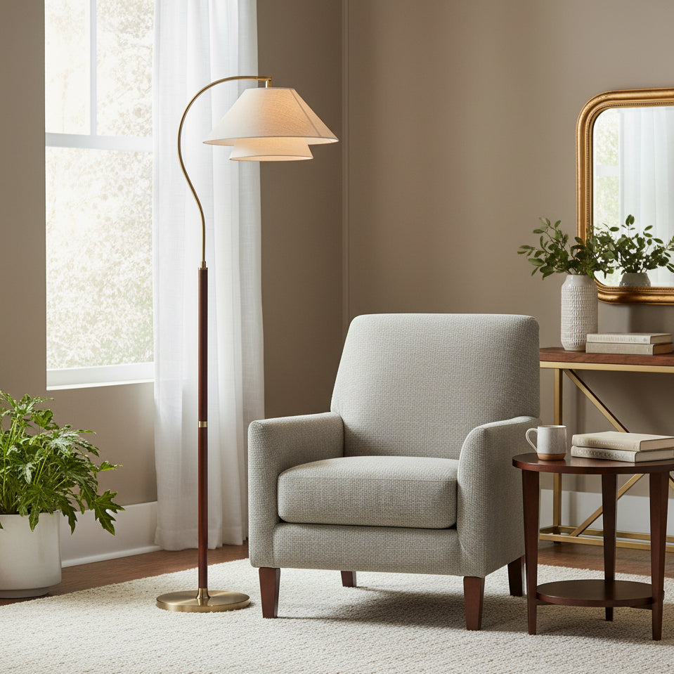 Valdorin - Sculptural Hand Floor Lamp