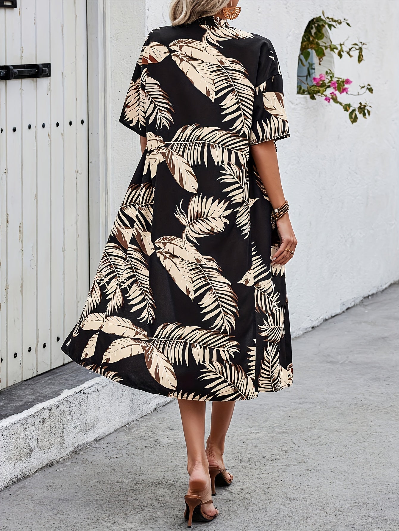 Hannah | Trendy Tropical Set with a Breezy Fit 