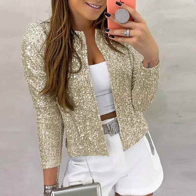 Harleen | Elegant Sequin Blazer for Women