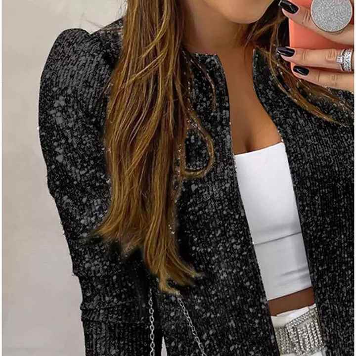 Harleen | Elegant Sequin Blazer for Women