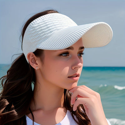 Hazel | Stylish and breathable sun visor for women 